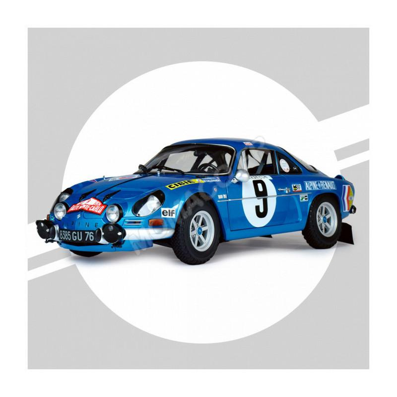 ALPINE A 110 1600 S 22 JEAN-CLAUDE ANDRUET / MICHEL VIAL MONTE CARLO RALLY 1971 (FULL KIT) Modellbausatz 