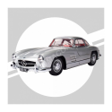 MERCEDES-BENZ 300 SL SILVER Modellauto