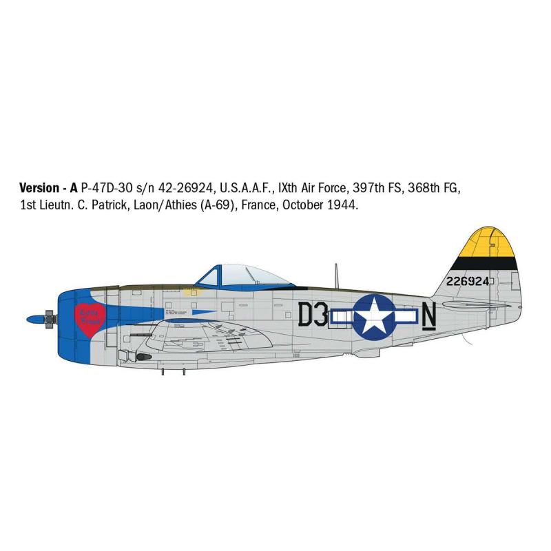 P-47D Thunderbolt (Europe) Flugzeugmodell