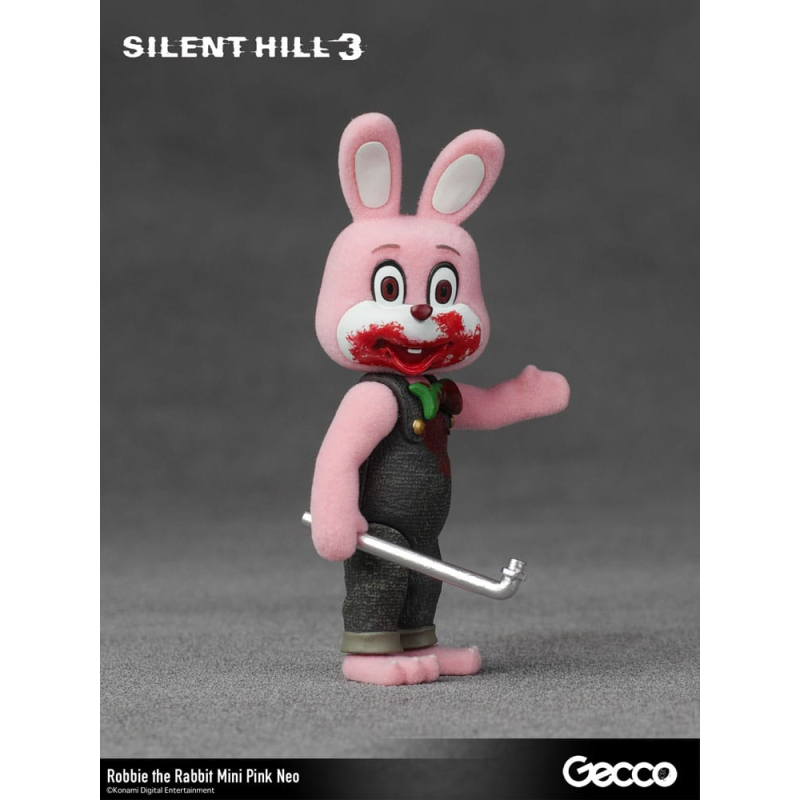 Silent Hill 3 mini figure Robbie the Rabbit Mini Pink Neo Version 10 cm Gecco