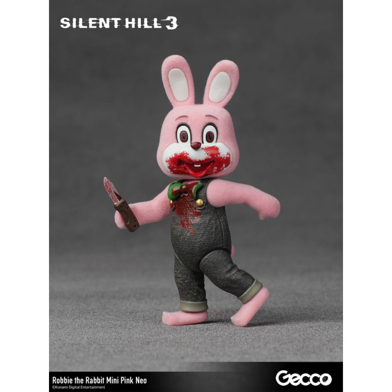 GEC46732GCPN Silent Hill 3 mini figure Robbie the Rabbit Mini Pink Neo Version 10 cm