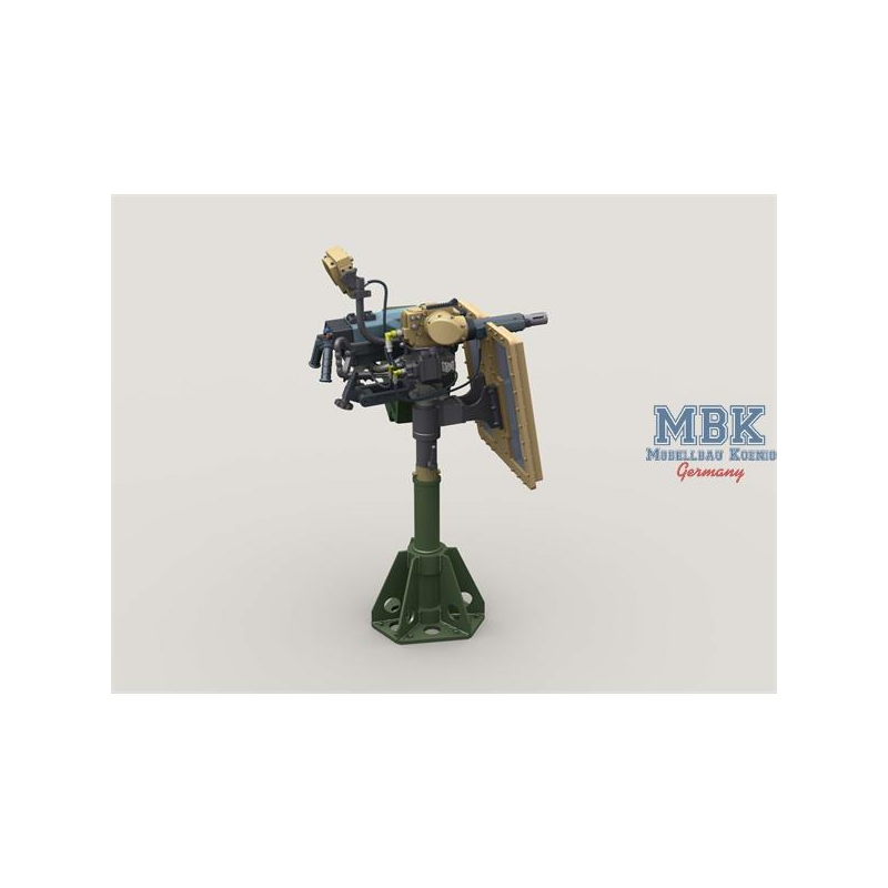 MK47 Striker AGL w/ Transparent Gun Shield 3D-gedrucktes Harz