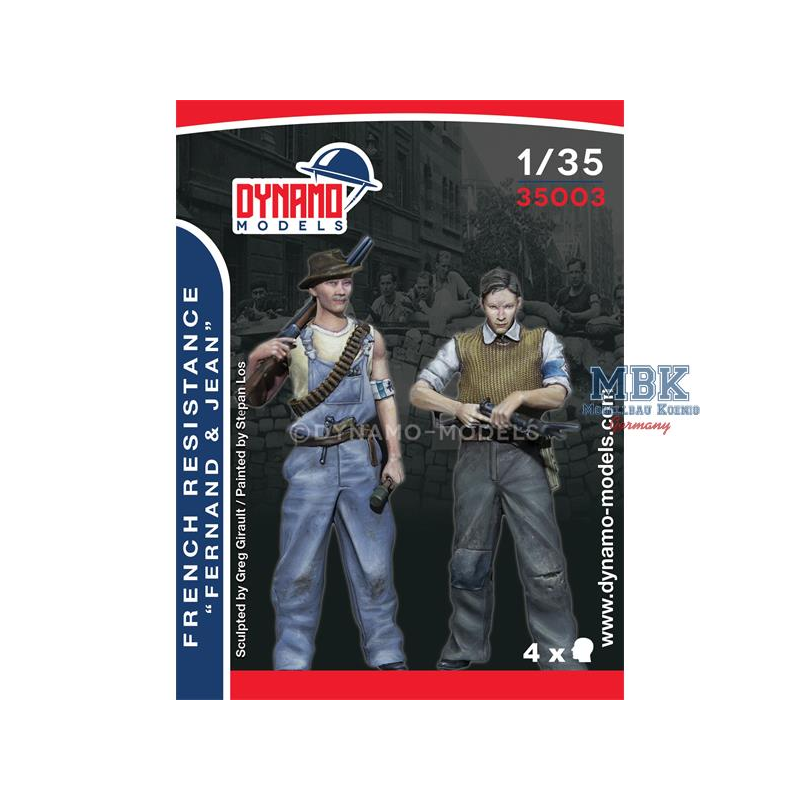 Vive la France - French resistance set Figuren 