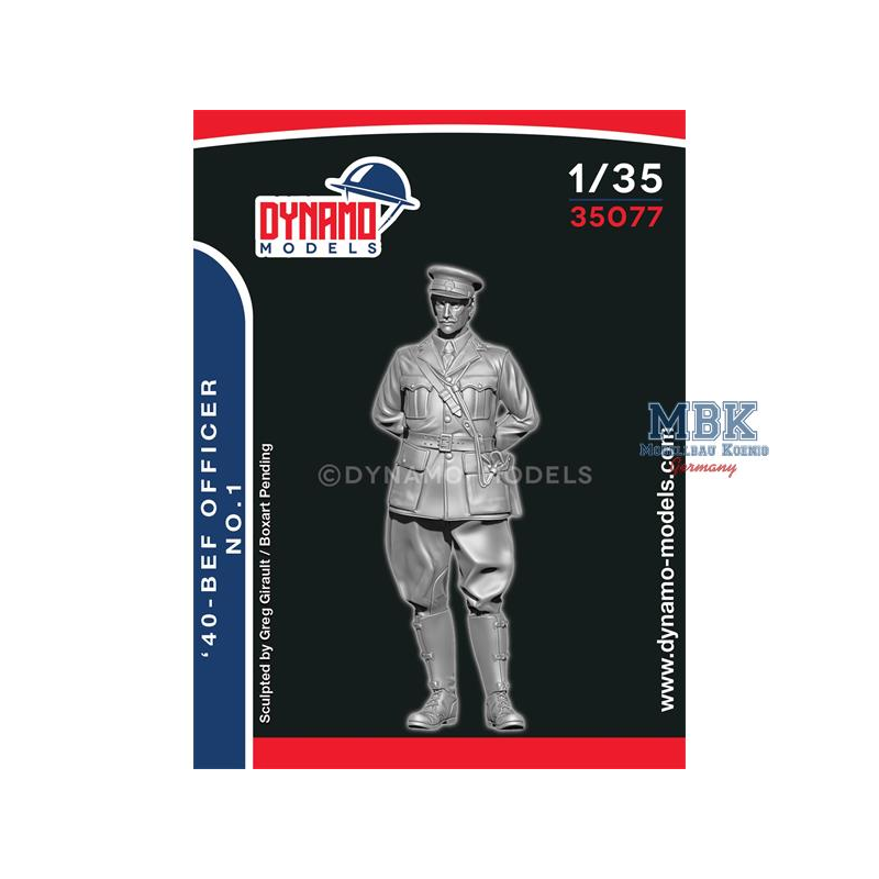 40’ BEF Officer No.1 Figuren 