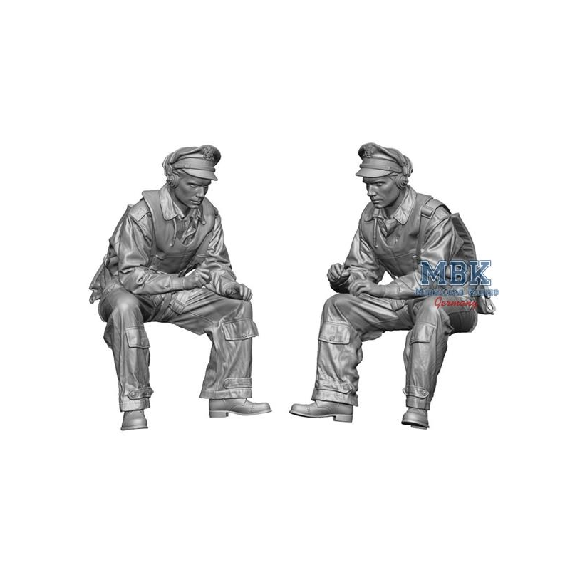 WW2 US Bomber Navigator 1:72 Figuren 