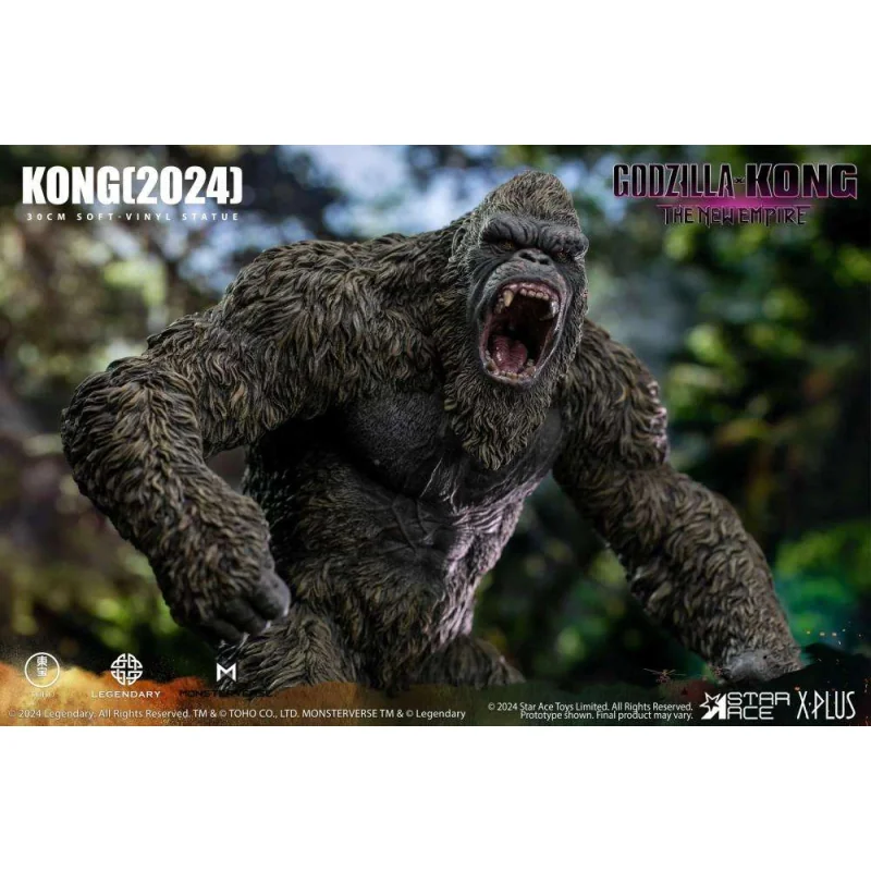 Godzilla X Kong Kong Soft Vinyl Normal Statue Figuren