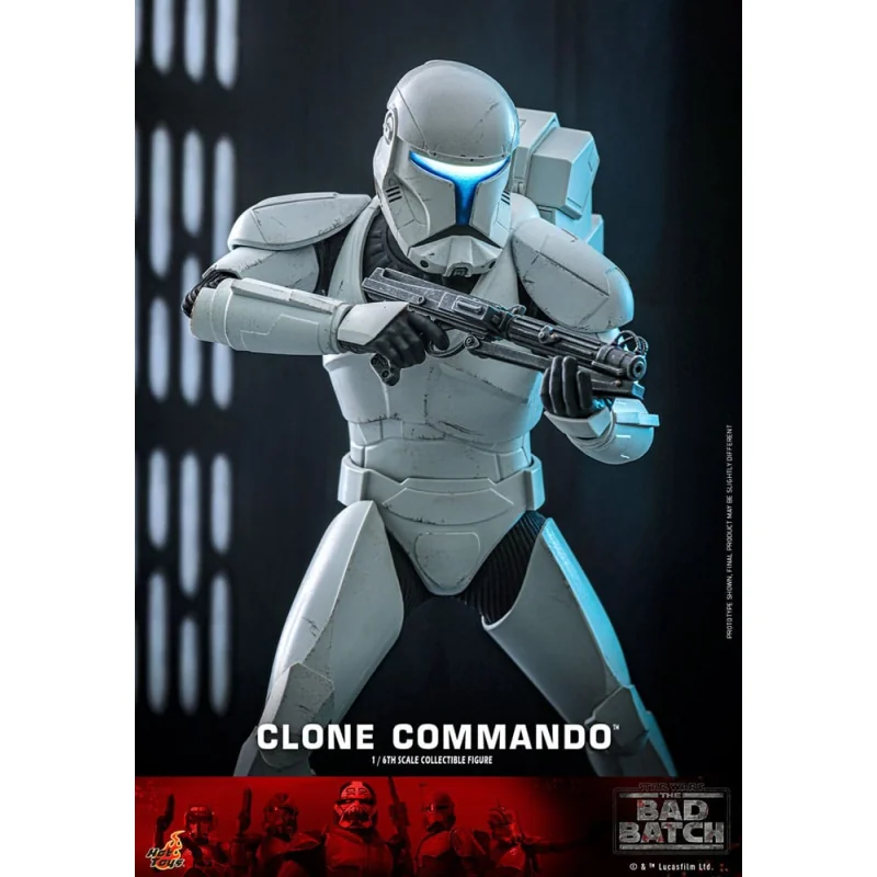 HOT913610 Star Wars: The Bad Batch 1/6 Clone Commando figure 30 cm