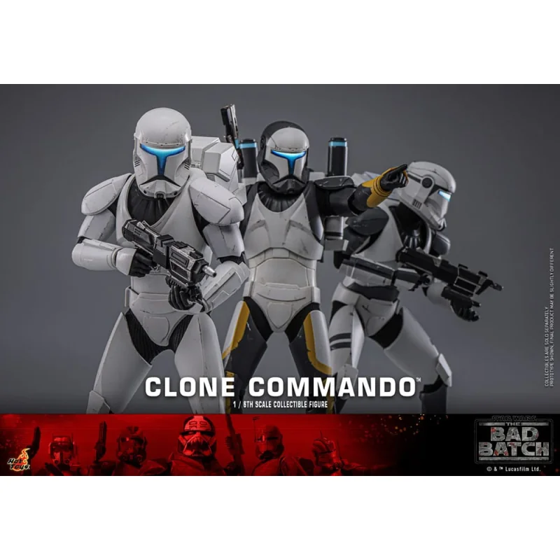 Star Wars: The Bad Batch 1/6 Clone Commando figure 30 cm