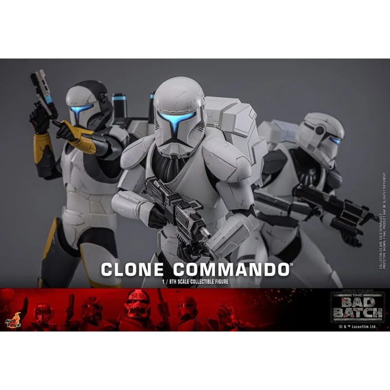 Star Wars: The Bad Batch 1/6 Clone Commando figure 30 cm