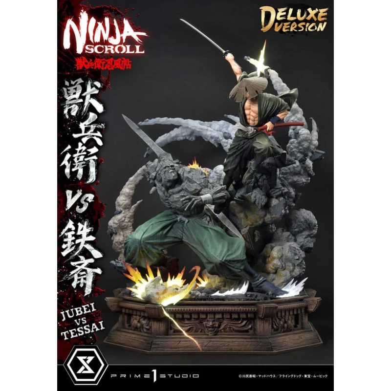 Ninja Scroll Statue Ultimate Premium Masterline Series 1/4 Jubei Versus Test Deluxe Version 101 cm Statuen 