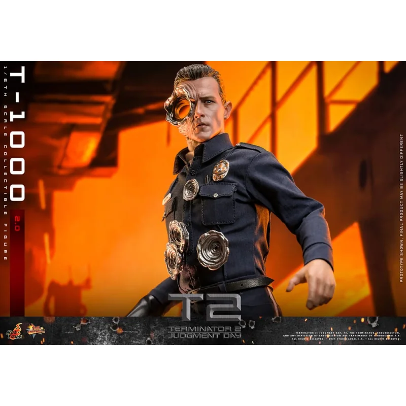 Terminator 2 action figure 1/6 Movie Masterpiece T-1000 (2.0) 31 cm