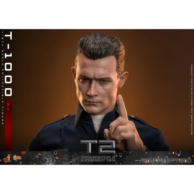 Terminator 2 action figure 1/6 Movie Masterpiece T-1000 (2.0) 31 cm