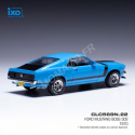 FORD MUSTANG BOSS 302 1970 BLUE Fahrzeug-Miniatur