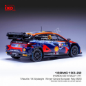 HYUNDAI I20 N 11 NEUVILLE/WYDAEGHE WRC1 CENTRAL EUROPEAN RALLY 2023 Fahrzeug-Miniatur