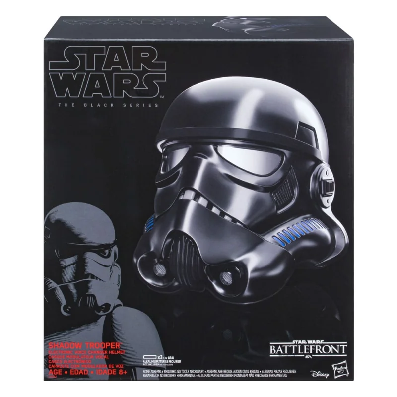 Star Wars: Battlefront Black Series Shadow Trooper electronic headset Hauben und Masken