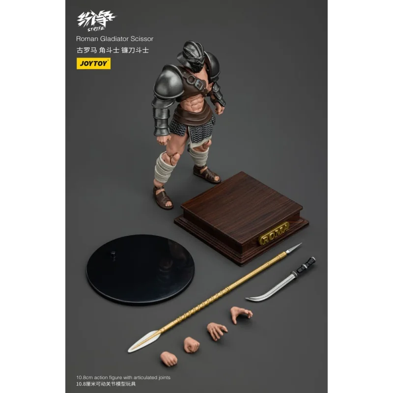 Strife Figure 1/18 Roman Gladiator Scissor 11 cm Joy Toy (CN)