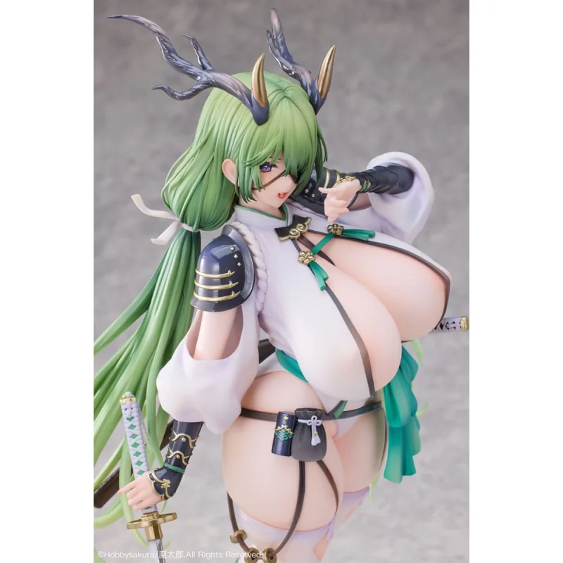 Original Character 1/6 Dokuganryu-chan Illustrated by Mataro Deluxe Edition 30 cm