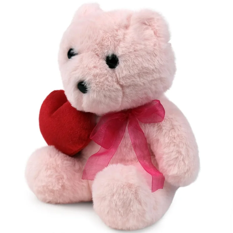 Plush toy WP MERCHANDISE Bear Ellie with a heart 21cm Plüsch