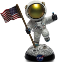 Iron Studios NASA - Apollo 11 Astronaut Minico Figure Figurine 