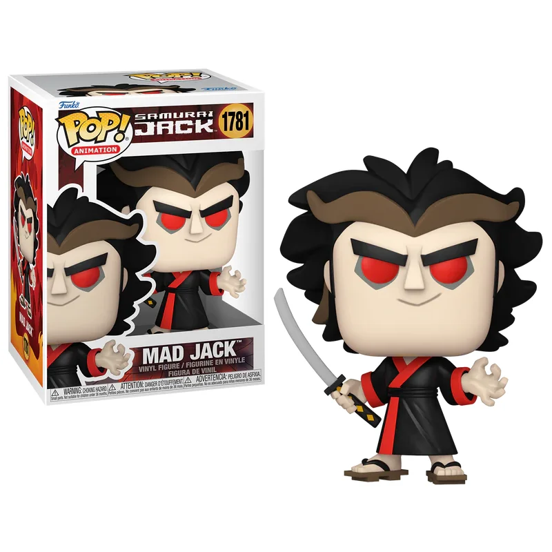 SAMURAI JACK - POP Animation N° 1781 - Mad Jack Pop Figur 