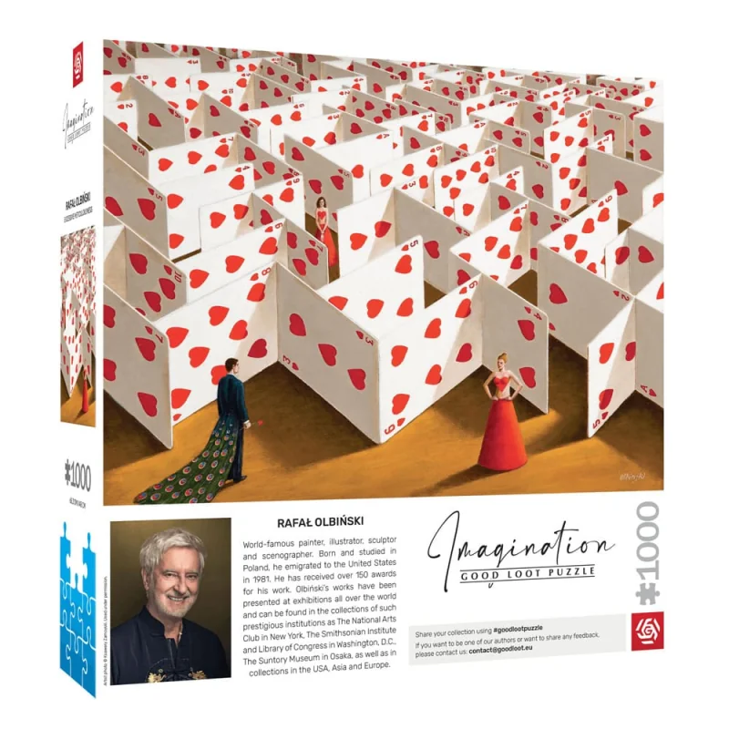 Rafal Olbinski puzzle Excessive Imagination Meticulousness (1000 pieces) Puzzle