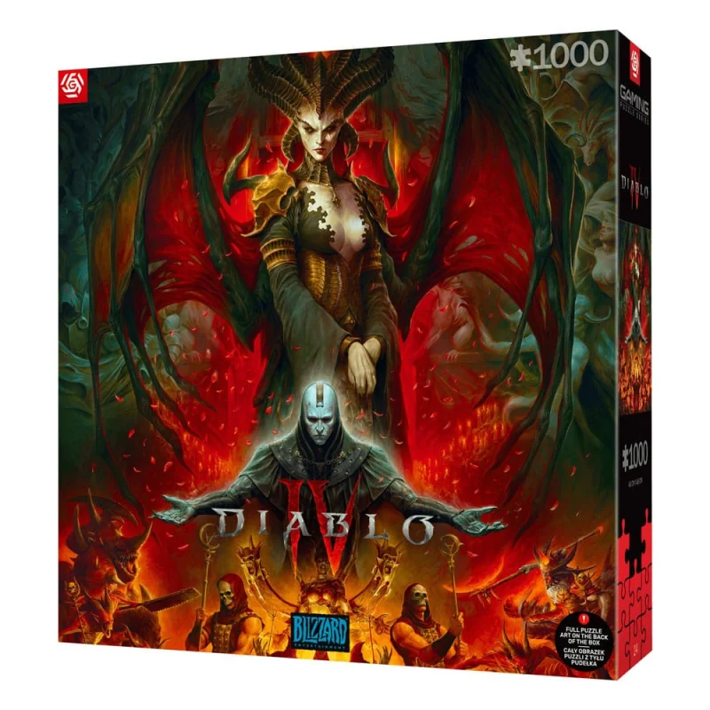 Diablo IV puzzle Gaming Lilith Composition (1000 pieces)