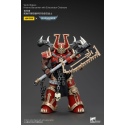 Warhammer 40k Figure 1/18 World Eaters Khorne Berzerker with Eviscerator Chainaxe 13 cm Figurine 