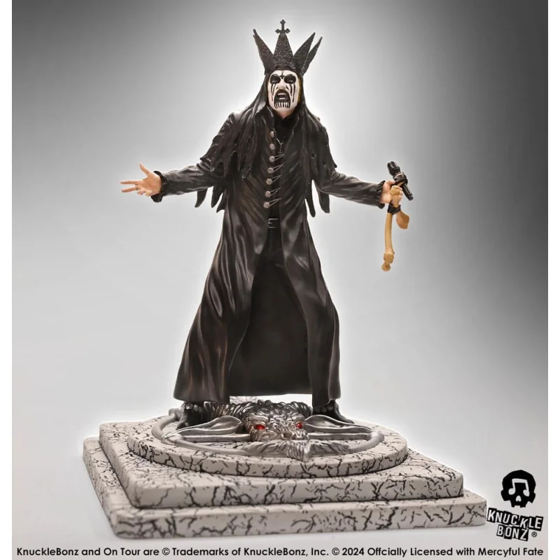 Mercyful Fate statuette Rock Iconz King Diamond III (Black Version) 22 cm Statuen 