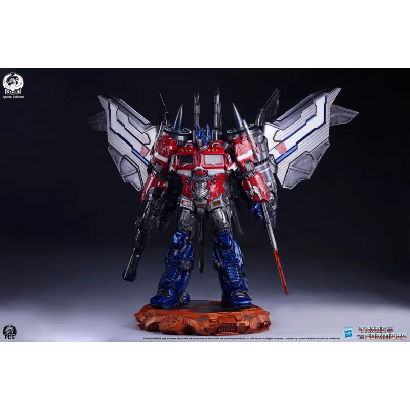 Transformers statuette Museum Scale Optimus Prime Jet Convoy Edition 87 cm Statuen 