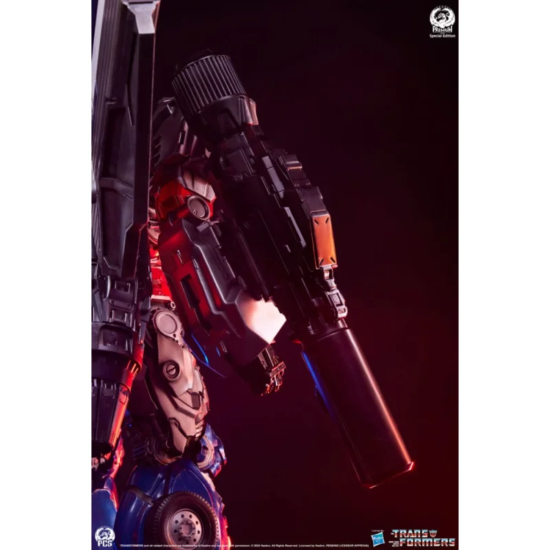 Transformers statuette Museum Scale Optimus Prime Jet Convoy Edition 87 cm