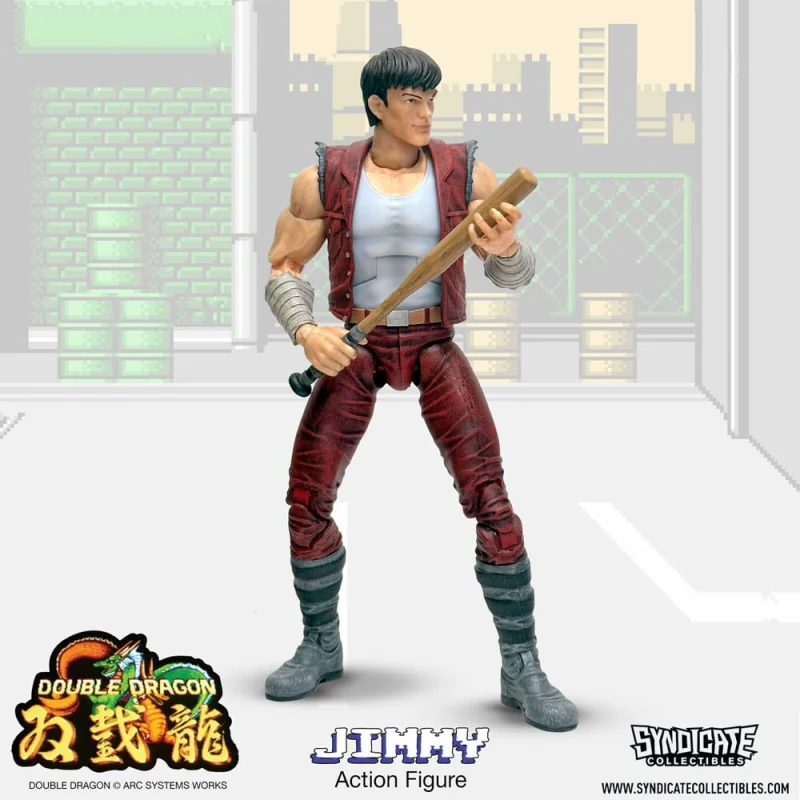 Double Dragon Deluxe Figure 1/12 Jimmy 18 cm Syndicate Collectibles