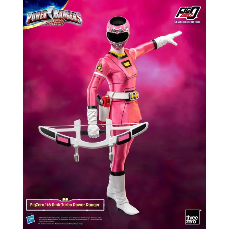 Power Rangers Turbo Figure FigZero 1/6 Pink Turbo Power Ranger 30 cm Figurine 