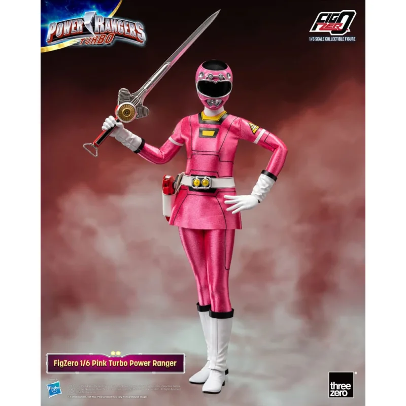 Power Rangers Turbo Figure FigZero 1/6 Pink Turbo Power Ranger 30 cm