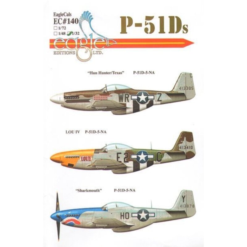 P-51D Mustang Part 2 (3) 44-13305 WR-Z 355th FG Capt Henry Brown Hun Hunter/Texas, non standard OD on upper surfaces, white no