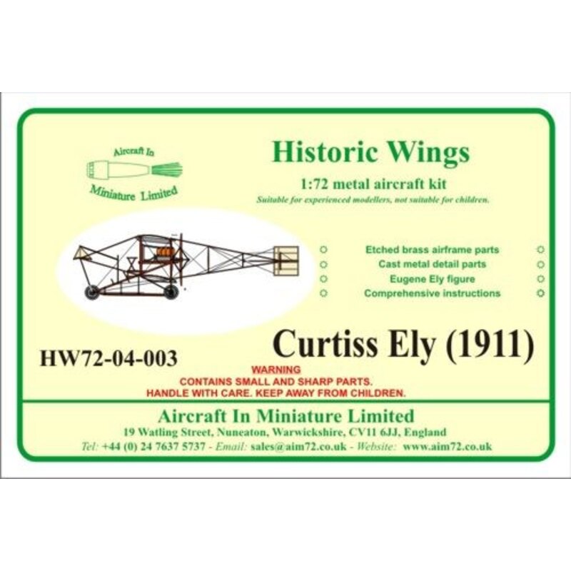 Curtiss-Ely (1911) Für weitere Informationen über dieses Produkt, klicken Sie bitte auf Verbindung, um zum Flugzeug In Mini atur