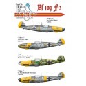 Messerschmitt Bf 109F-2 includes.... Yellow 8 Fw. Heinz Jahner 9./JG 2 Yellow 1 Uffz. Felix Sauer 6./JG 53 - + - Major H