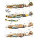 Messerschmitt Bf 109F-4. Markings for Red 2 8./JG 27 Yellow 4 9./JG 27 Pilot: Obfw. Eberhard von Boremski Yellow 14 3./JG 27 H.J