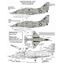 Douglas A-4E Skyhawk (2) 150001 AJ/500 VA-152 CAG USS Shangri-La; 152033 NF/411 VA-94 Sassy Sue USS Bon Homme Richard 1969