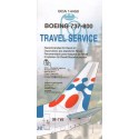 Boeing 737-800 TRAVEL SERVICE Fly from Prague OK-TVB designed to be used with Revell kits)