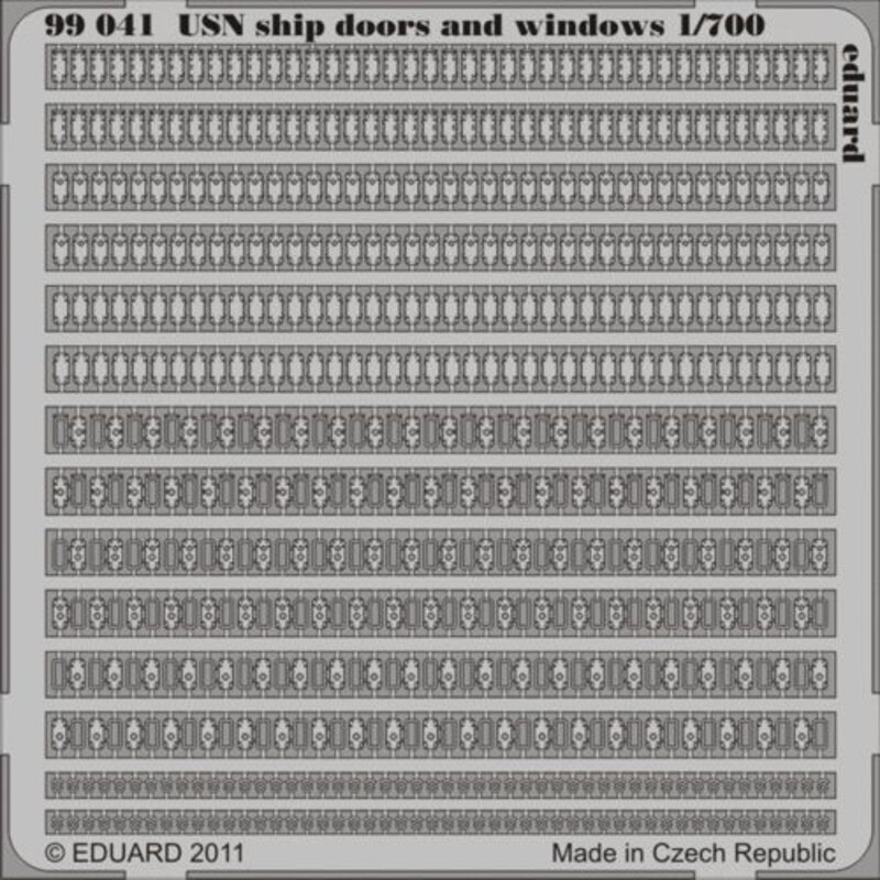 USN Schiff Türen und Fenster 1:700