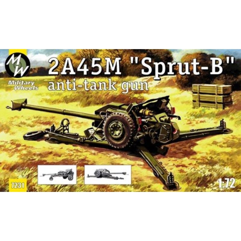 2A45M SPRUT-B Panzerabwehr-Waffe