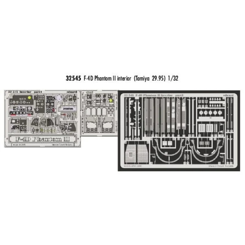 Interior von F-4CD Phantom (für Bausätze von Tamiya)