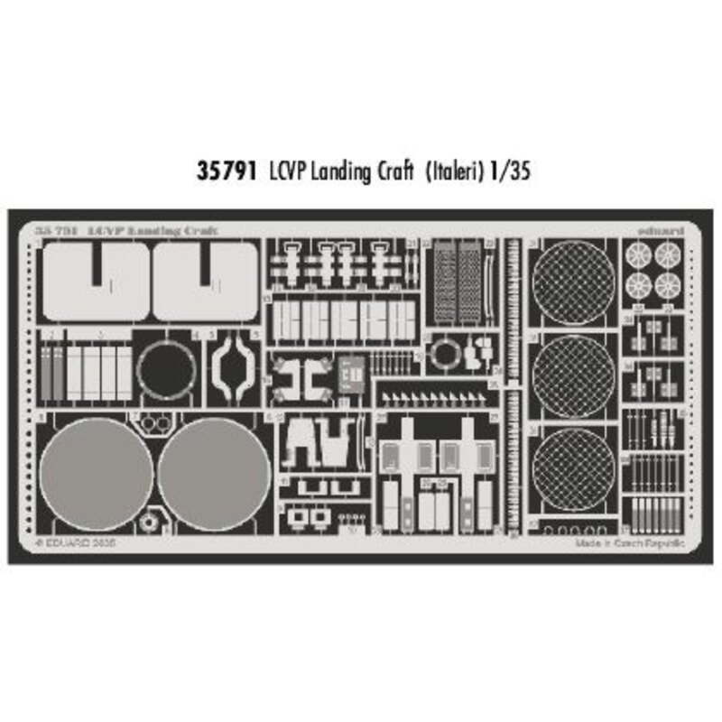 LCVP Landing craft (für Italeri-Modelle)