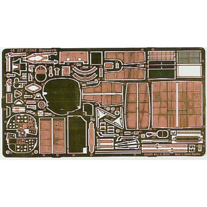 Ilyushin IL-2M3 Stormovik (für Bausätze von Accurate Miniatures) Super-Detail-Set für Flugzeuge