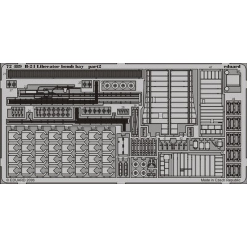 Bombenschacht von Consolidated B-24 Liberator (für Bausätze von Hasegawa)