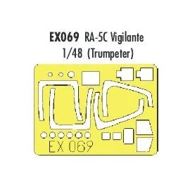 North American RA-5C Vigilante (designed to be used with Trumpeter kits) (made from yellow Japanese produced Kabuki tape)