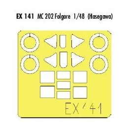 Macchi C.202 Folgore (designed to be used with Hasegawa kits) (made from yellow Japanese produced Kabuki tape)