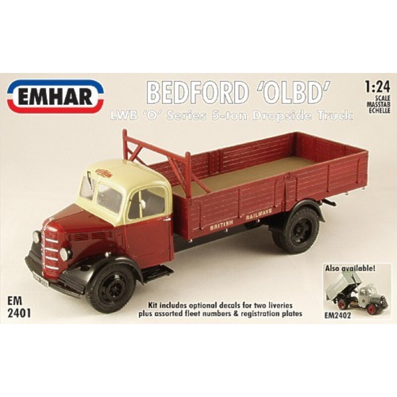 Bedford 'O' Series Long Wheel Base Dropside Truck/Flatbed Modellbausatz