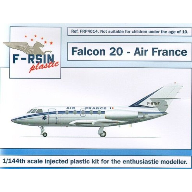 Dassault Falcon 20. Abziehbilder Air France