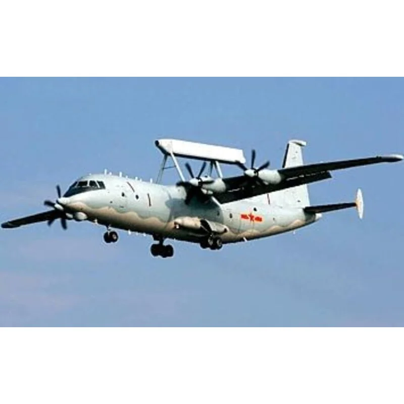 Shaanxi KJ-200 Schwebebalken PLAAF Prüfstand des luftgestützten Frühwarnsystems. Beinhaltet BONUS-Flugzeug des Changhe WZ-10, Ch